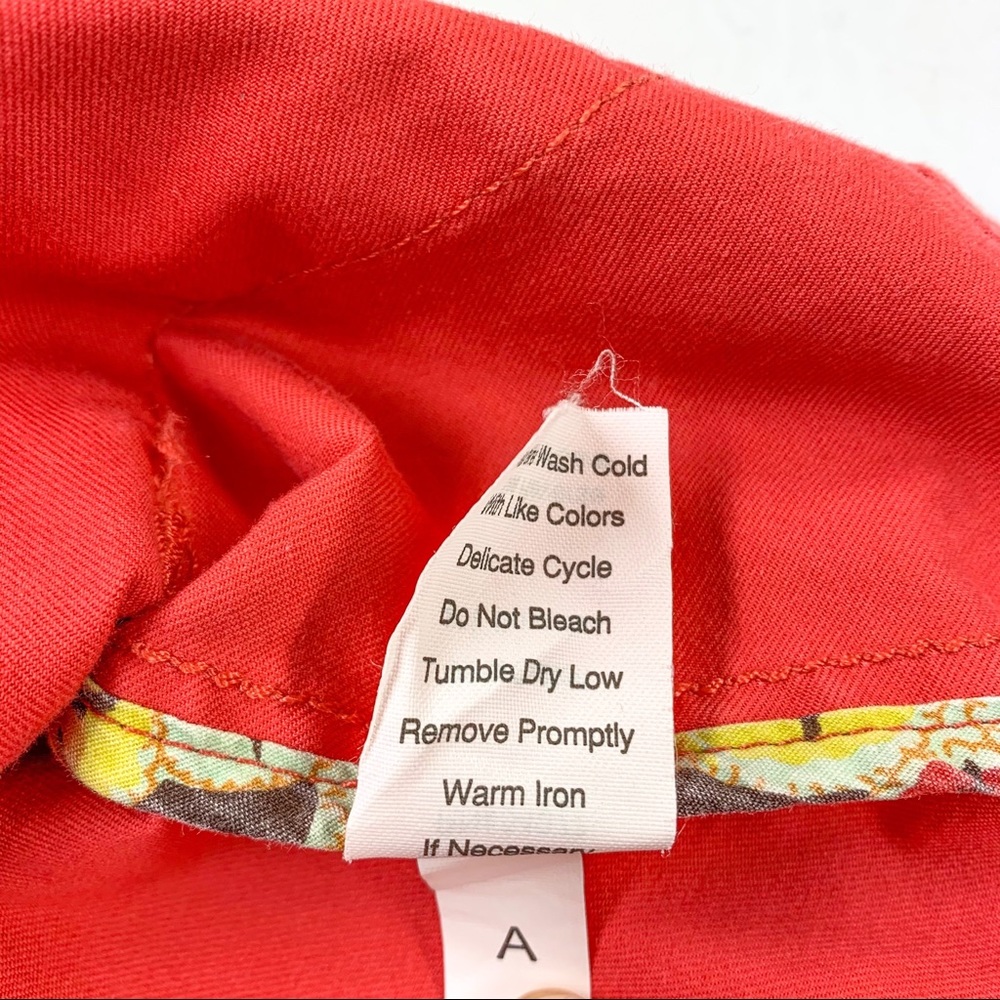 CAbi Toss on Spring Geranium Red Coral Blazer - Picture 9 of 9